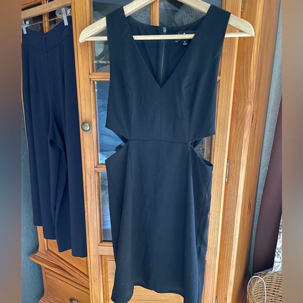 Lulus mini black cutout dress